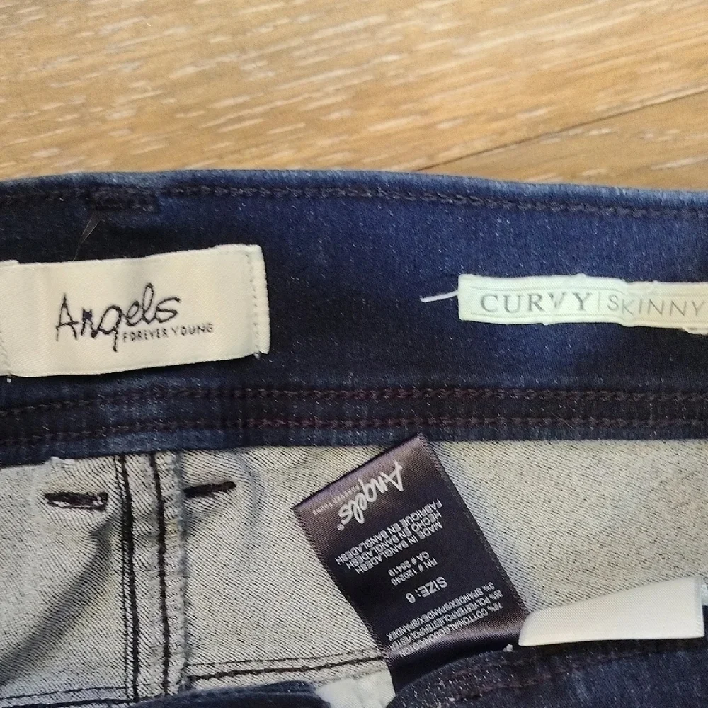 Angels Blue Skinny Jeans Sleek Fit